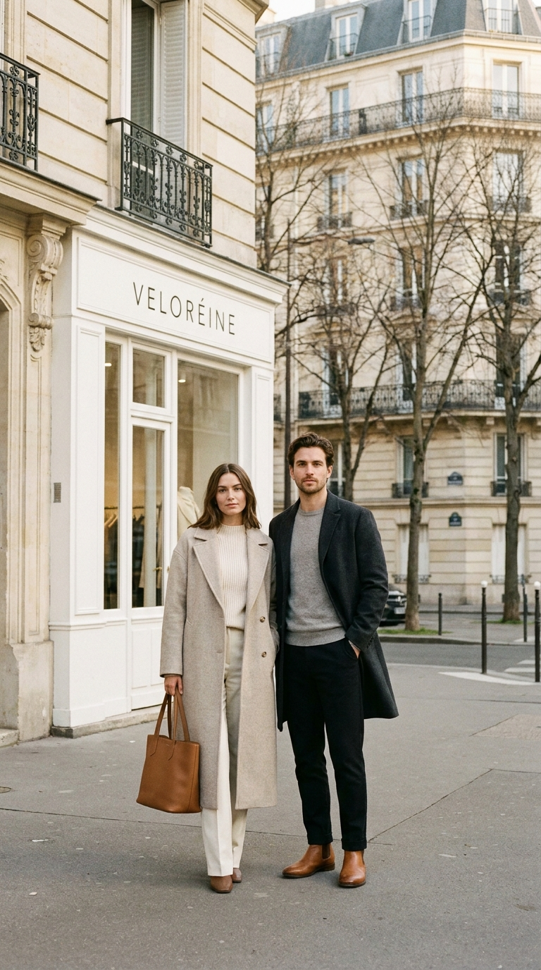 Devanture de la boutique VELOREINE, format portrait